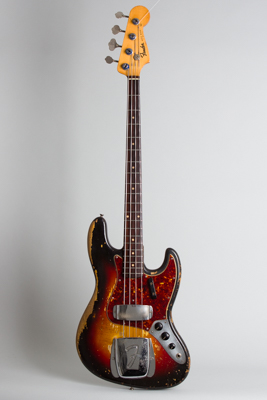 Fender  Jazz Bass 1963 with 1960 neck Formerly Owned by Jeff Tweedy of Wilco Solid Body Electric Bass Guitar  (1963/1960)