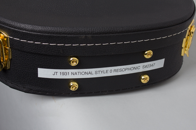 National  Style 0 Owned and Used by Jeff Tweedy of Wilco Resophonic Guitar  (1931)