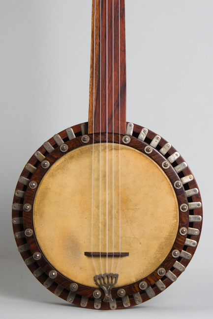 Henry C. Dobson  5 String Fretless Banjo ,  c. 1870