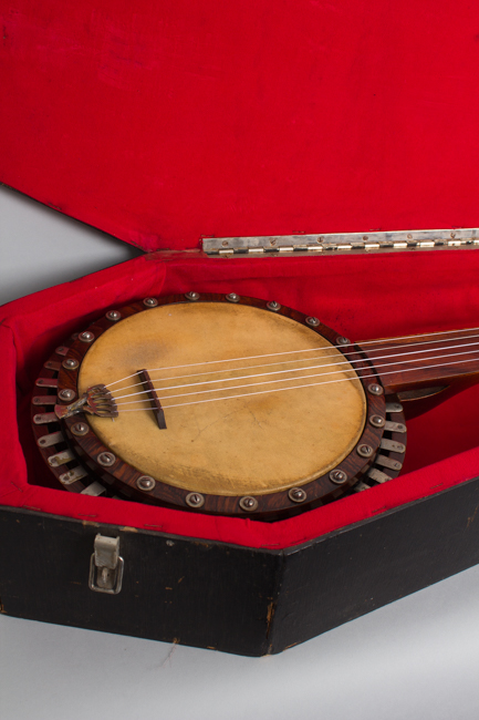Henry C. Dobson  5 String Fretless Banjo ,  c. 1870