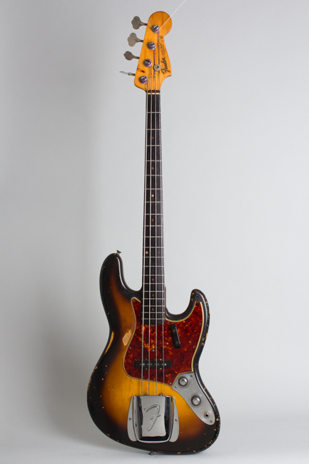 Fender  Jazz Bass Solid Body Electric Bass Guitar  (1960)