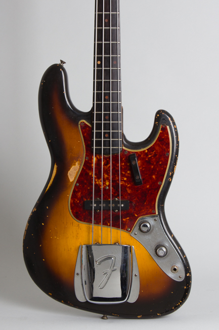Fender  Jazz Bass Solid Body Electric Bass Guitar  (1960)