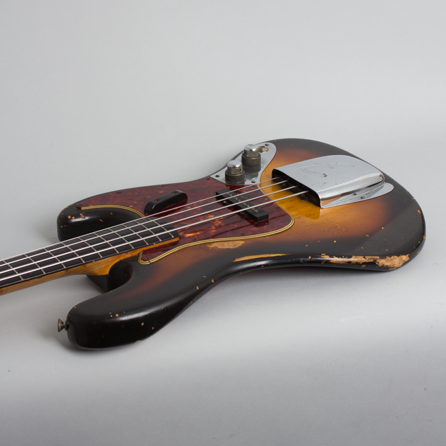 Fender  Jazz Bass Solid Body Electric Bass Guitar  (1960)