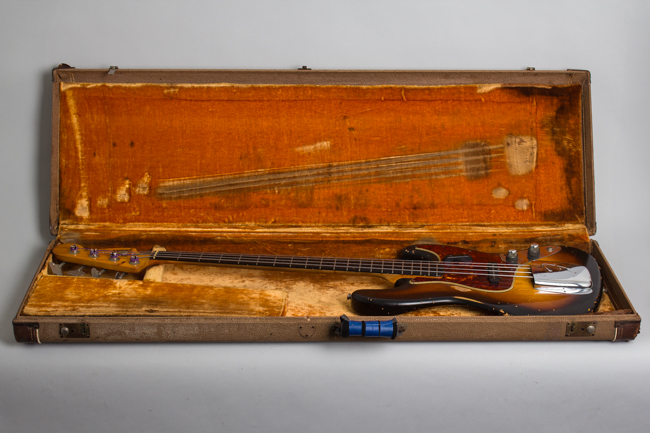 Fender  Jazz Bass Solid Body Electric Bass Guitar  (1960)