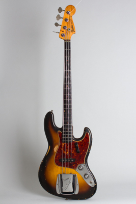 Fender  Jazz Bass Solid Body Electric Bass Guitar  (1960)