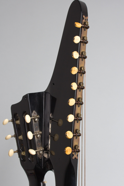  Wappen 15 Course Contra Bass Harp Guitar (unlabelled)  ,  c. 1900s