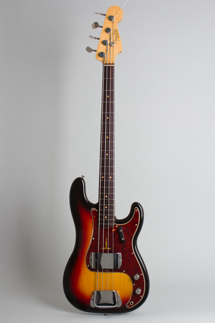 Fender  Precision Bass Solid Body Electric Bass Guitar  (1963)