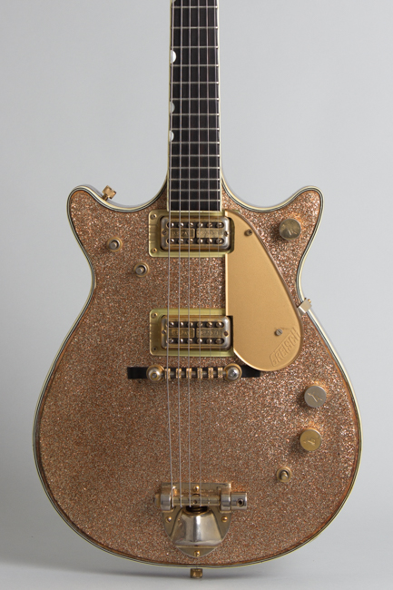 Gretsch  PX-6129 Champagne Sparkle Jet Semi-Hollow Body Electric Guitar  (1962)