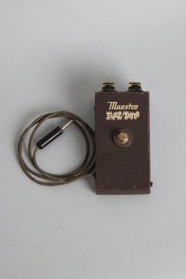  Maestro FZ-1A Fuzz-Tone Owned and Used by Tom Verlaine Distortion Pedal Effect, made by Gibson,  c. 1965