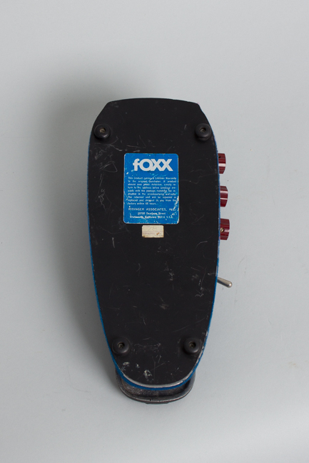 Foxx  Fuzz & Wa & Volume Fuzz Effect,  c. 1970
