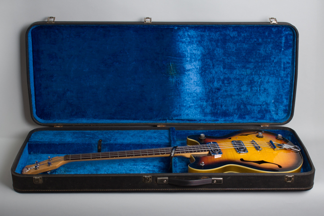 Burns Baldwin  GB-66 Hollow Body Electric Bass Guitar  (1966)