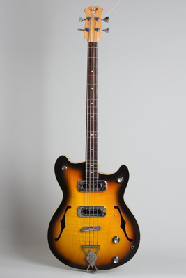 Burns Baldwin  GB-66 Hollow Body Electric Bass Guitar  (1966)