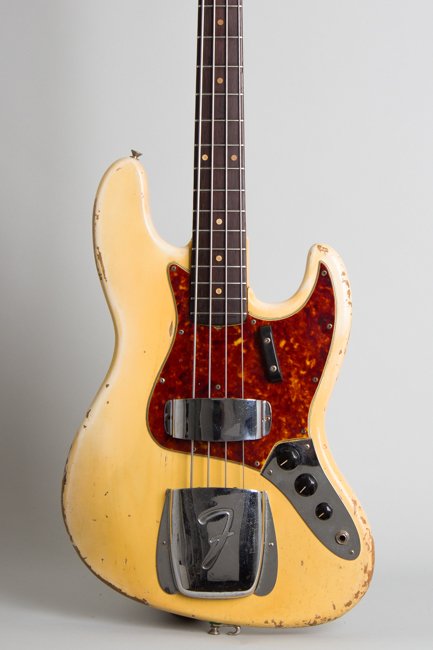 Fender Jazz Bass Solid Body Electric Bass Guitar (1962)