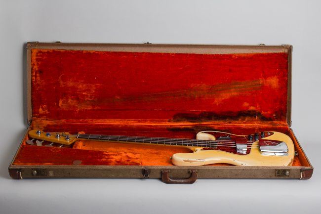 Fender Jazz Bass Solid Body Electric Bass Guitar (1962)