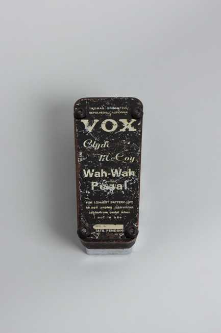 Vox  Clyde McCoy Wah-Wah Pedal Effect (1967)