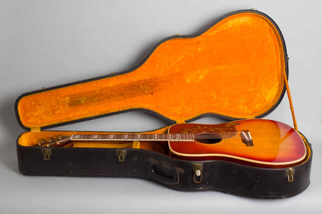 Gibson  Hummingbird Flat Top Acoustic Guitar  (1962)