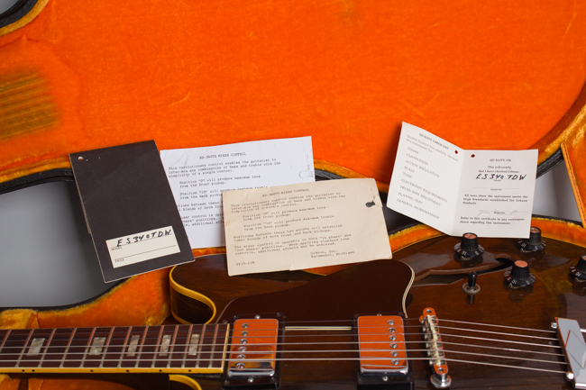 Gibson  ES-340TDW Semi-Hollow Body Electric Guitar  (1969)
