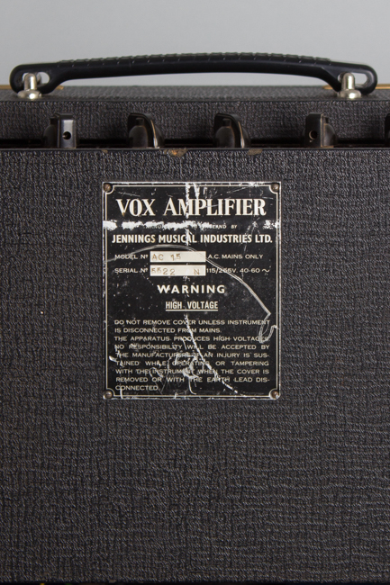 Vox  AC-15 Tube Amplifier (1964)