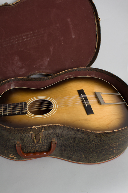Stella H-922 12 String Flat Top Acoustic Guitar, made by Harmony (1961)