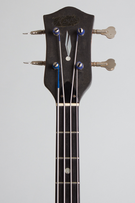Hoyer  Model 43 London Bass Semi-Hollow Body Electric Bass Guitar,  c. 1967
