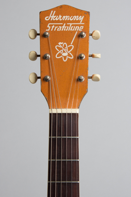Harmony  H-44 Stratotone Solid Body Electric Guitar  (1955)