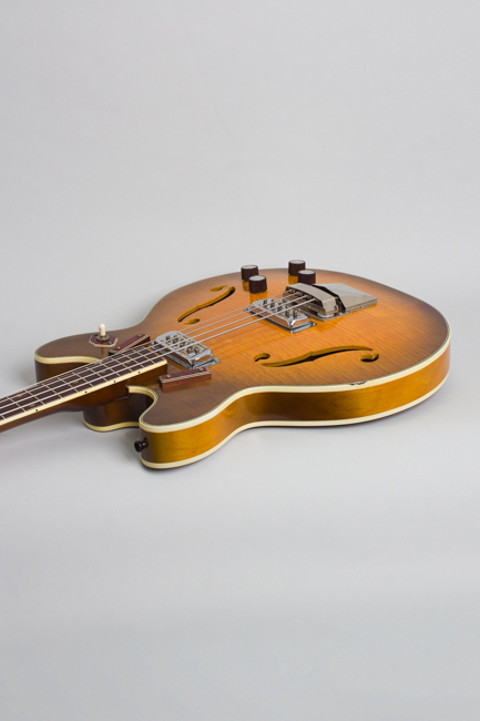 Harmony  H-27 Hollow Body Electric Bass Guitar  (1966)