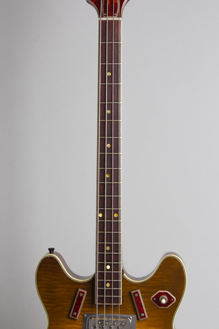 Harmony  H-27 Hollow Body Electric Bass Guitar  (1966)