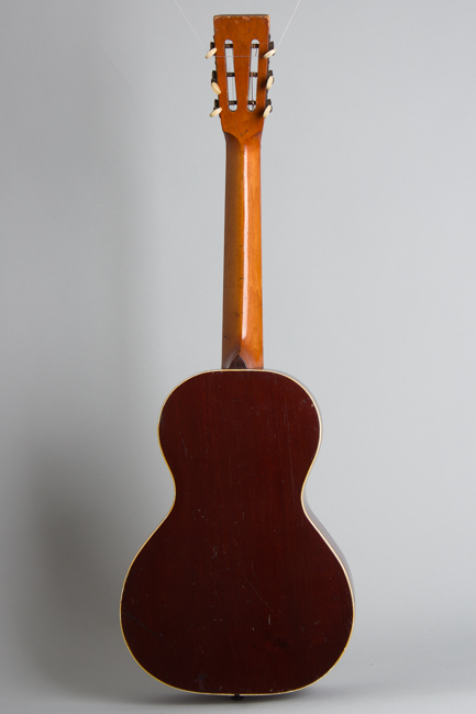  3/4 Size Flat Top Acoustic Guitar, labeled Grunewald ,  c. 1905