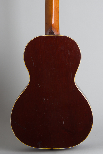  3/4 Size Flat Top Acoustic Guitar, labeled Grunewald ,  c. 1905