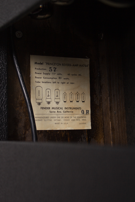 Fender  Princeton Reverb AA-764 Tube Amplifier (1967)