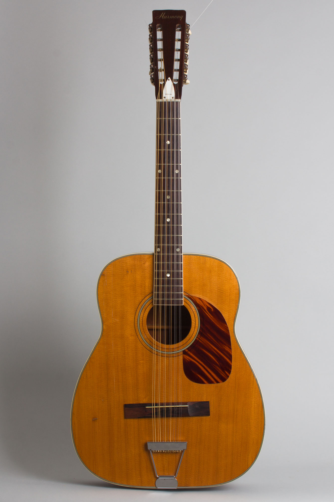 Harmony H-1270 12 String Flat Top Acoustic Guitar (1967) | RetroFret