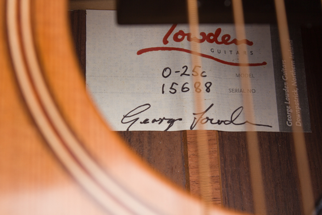Lowden  O-25C Flat Top Acoustic Guitar  (2007)