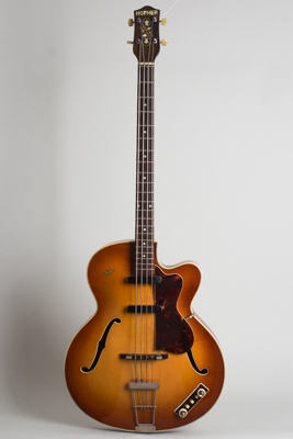 Hofner  500/5 Owned by Jeff Tweedy of Wilco Hollow Body Electric Bass Guitar  (1960)