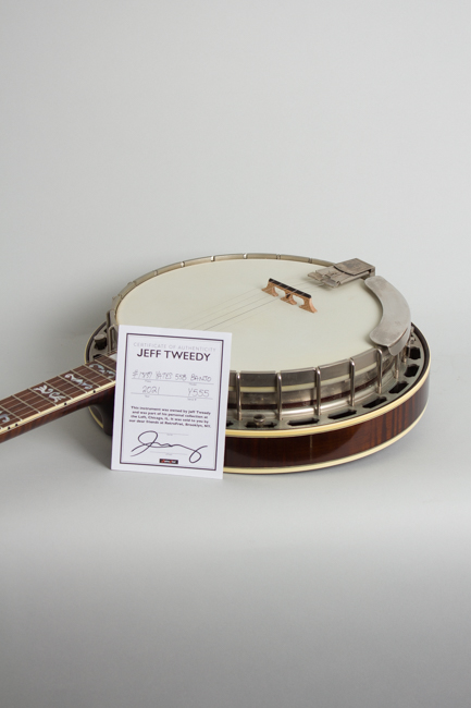 Yates  558 Owned and Used by Jeff Tweedy of Wilco 5 String Banjo  (2021)