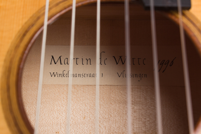 Martin DeWitte  Stauffer Style Romantic Guitar  (1996)