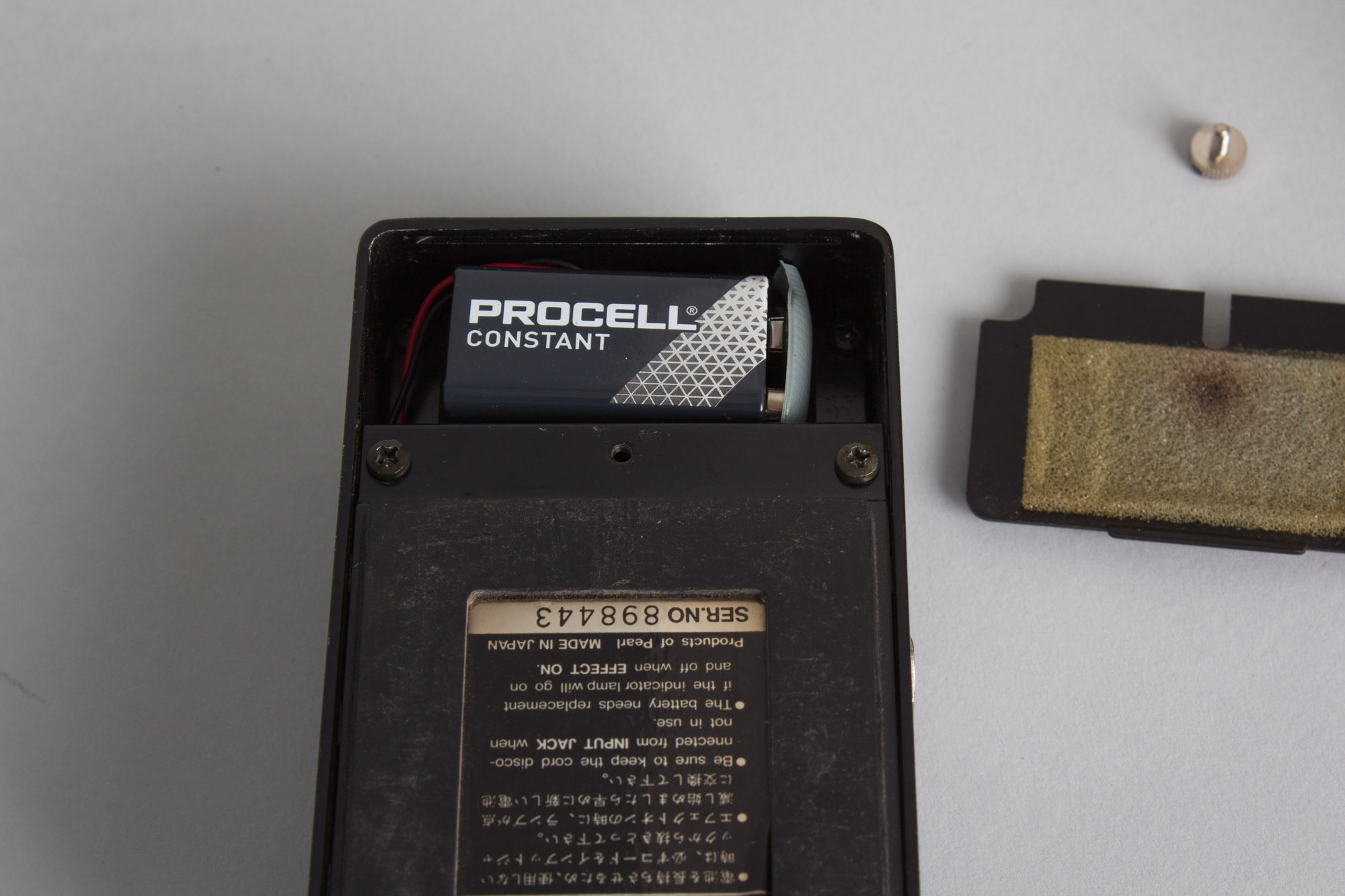 Pearl Parametric EQ Owned and Used by Tom Verlaine Equalizer Pedal