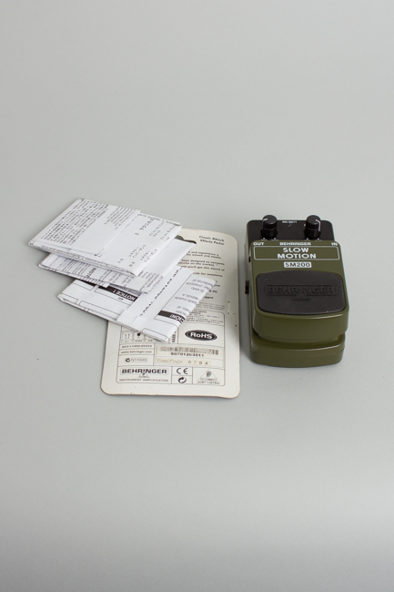 Behringer SM200 Slow Motion Owned and Used by Tom Verlaine Compression and Sustain Effect (2007)