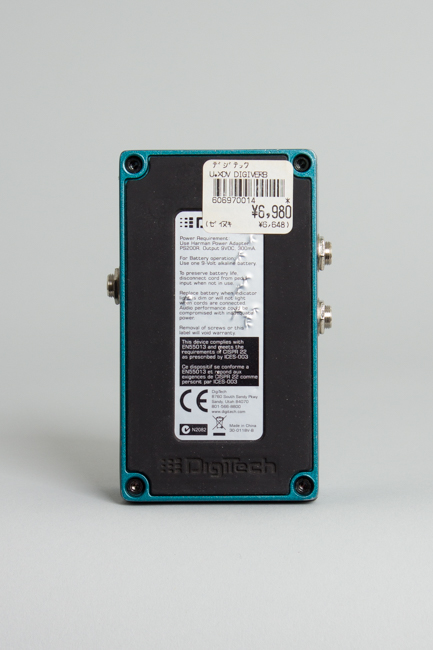 Digitech  Digiverb Owned and Used by Tom Verlaine Reverb Effect,  c. 2000