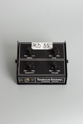 Barcus-Berry  Model 1330 Owned and Used by Tom Verlaine Preamp Effect,  c. 1970