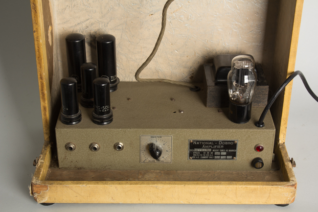 National-Dobro  Tube Amplifier,  c. 1938