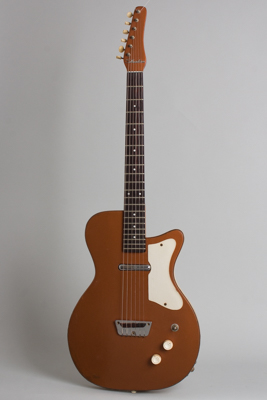  Silvertone Model 1417L Semi-Hollow Body Electric Guitar, made by Danelectro  (1959)