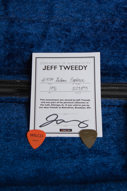 Gibson  Explorer Owned by Jeff Tweedy of Wilco Solid Body Electric Guitar  (1976)