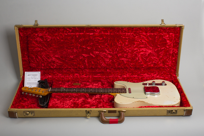 Fender  Telecaster Custom Shop Masterbuilt Relic by John Cruz Owned by Jeff Tweedy of Wilco Solid Body Electric Guitar ,  c. 2007