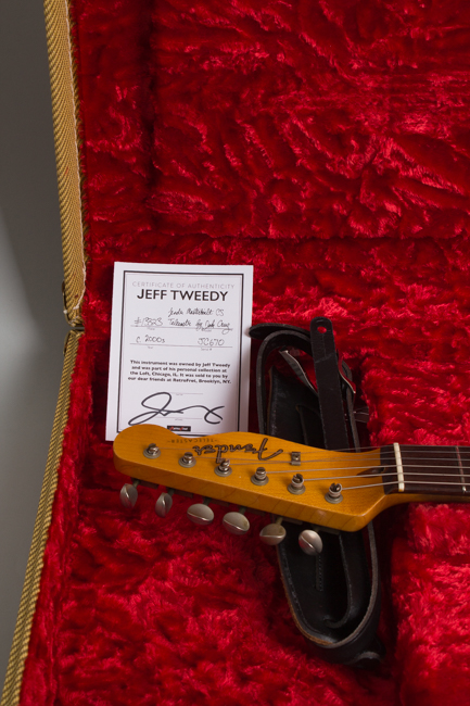 Fender  Telecaster Custom Shop Masterbuilt Relic by John Cruz Owned by Jeff Tweedy of Wilco Solid Body Electric Guitar ,  c. 2007