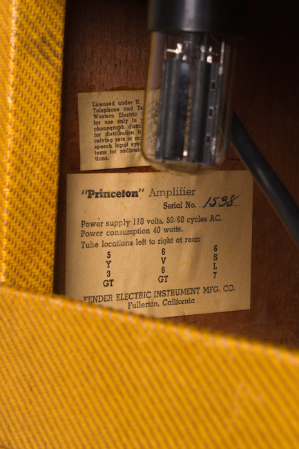 Fender  Princeton Tube Amplifier (1950)