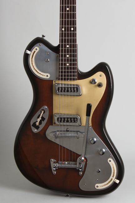 Meazzi Hollywood Jupiter Solid Body Electric Guitar (1965)