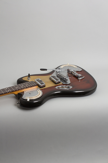 Meazzi Hollywood Jupiter Solid Body Electric Guitar (1965)