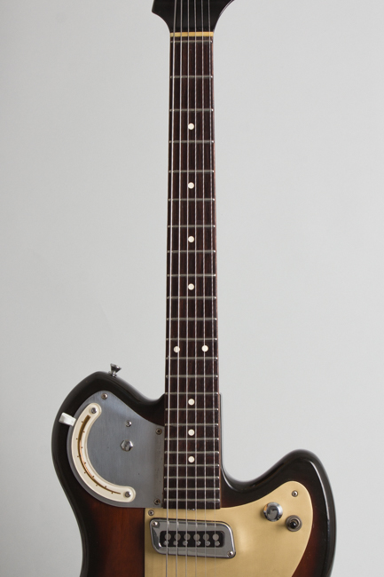 Meazzi Hollywood Jupiter Solid Body Electric Guitar (1965)