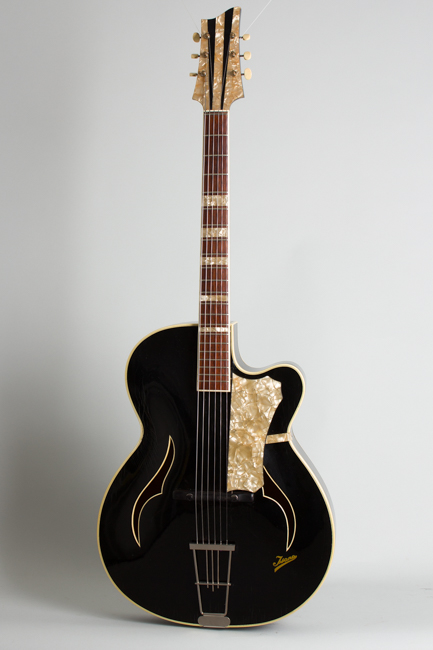 expand image Isana  Black Pearl Arch Top Acoustic Guitar  (1959)