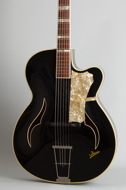 Isana  Black Pearl Arch Top Acoustic Guitar  (1959)